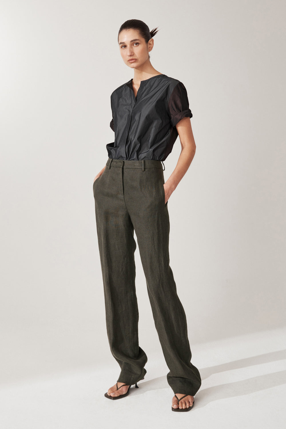 Relaxed Linen Trousers