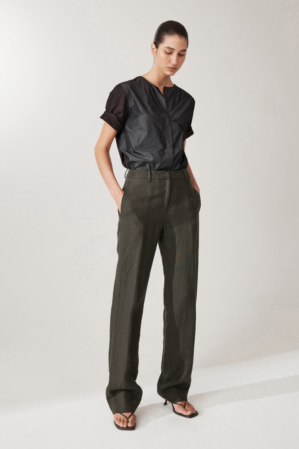 Relaxed Linen Trousers