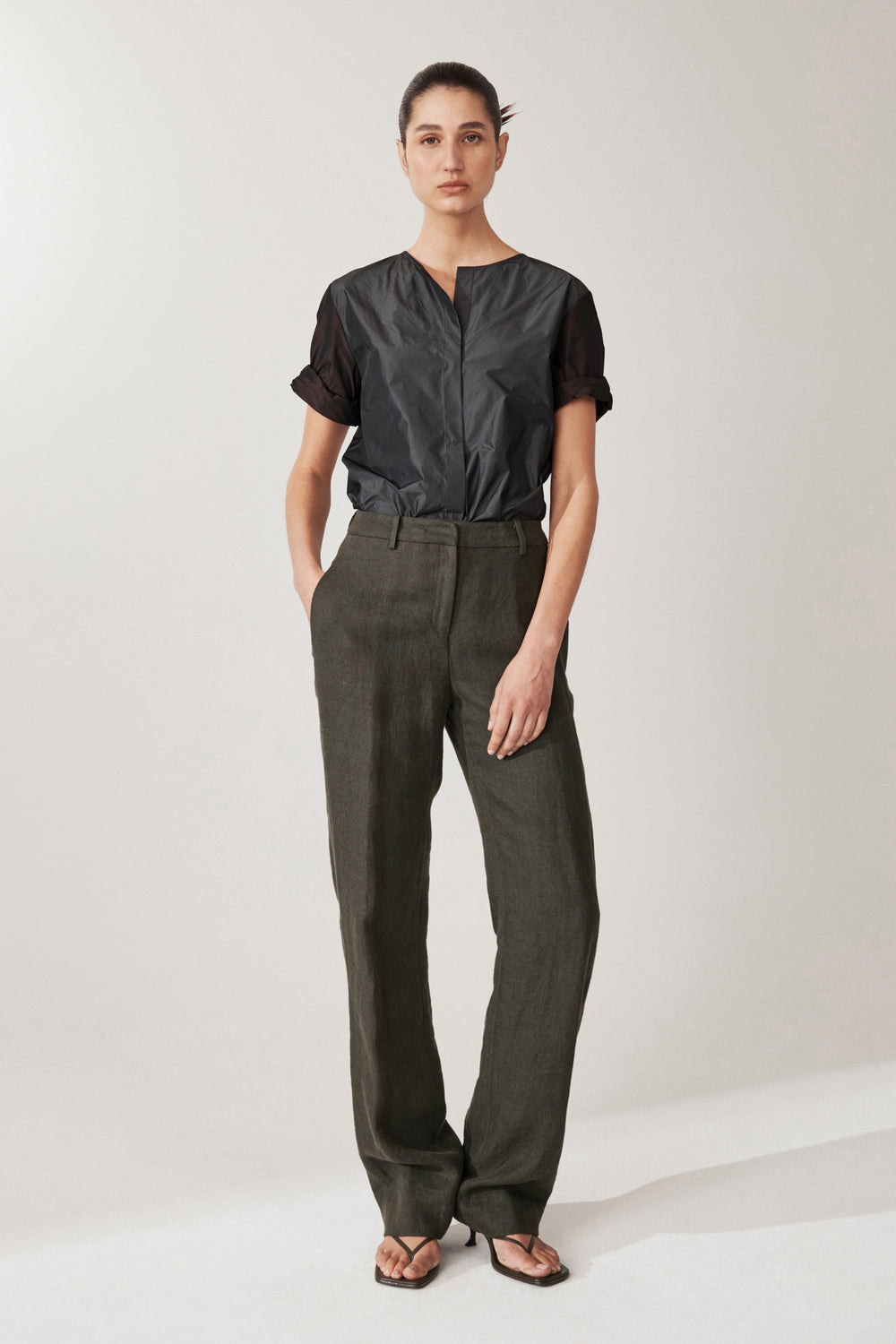 Relaxed Linen Trousers